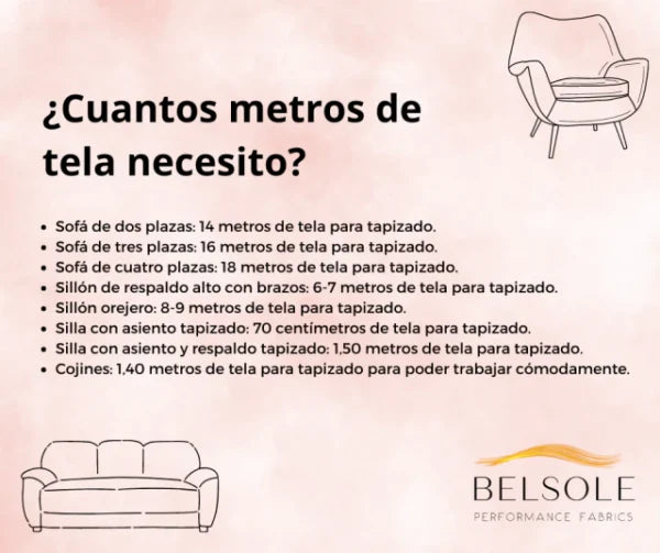 Guía de Medidas para Retapizar tu Sillón con Telas de Alto Rendimiento en México